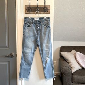 KanCan Brenda Roll Cuffed Skinny.